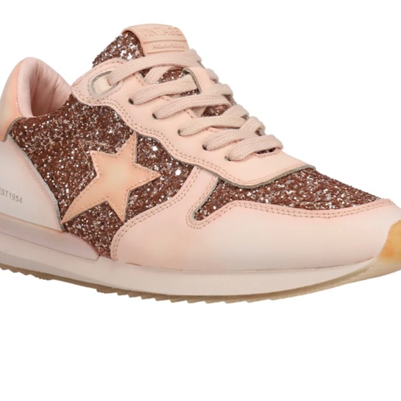 Vintage Havana ⭐️ Splendid Sneaker PINK/PEACH GLITTER - Picture 2 of 2